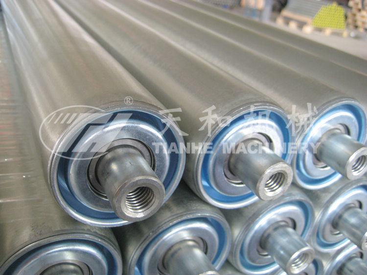 成件物品用輕型帶式輸送機輥筒